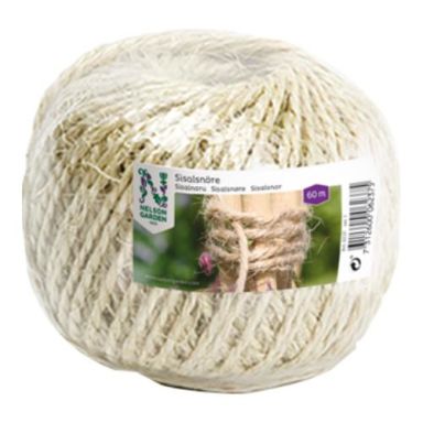 Nelson Garden 6237 Sisal ledning 2-tråds, 60 m