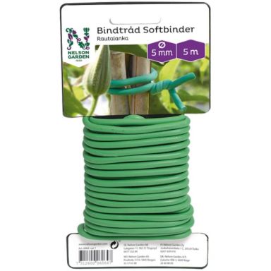 Nelson Garden Softbinder Bindetråd gummibeklædt, 5 m