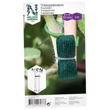 Nelson Garden 6033 Træ bindere plaststof, 3 cm x 3 m