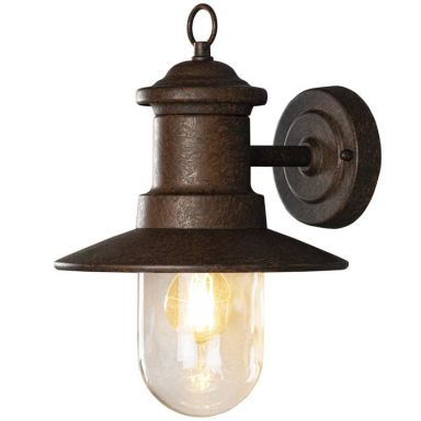 Konstsmide Napoli Väggarmatur E27, 60W, rost