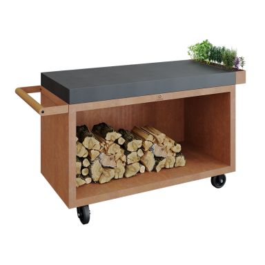 OFYR Mise en Place Table Corten 135 PRO CD Arbetsbord 135 x 65 cm