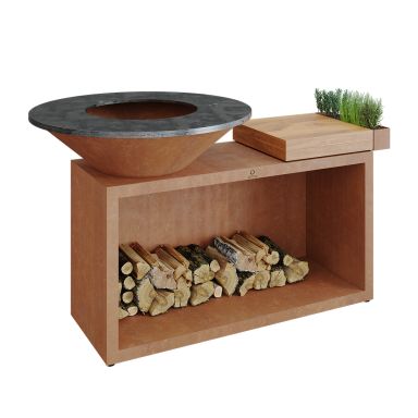 OFYR Island Corten 100 TW Grillbord cortenstål