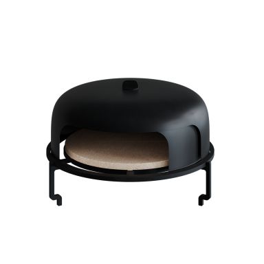 OFYR Pizza Oven+Pizza Scoop Pizzaugn med gjutjärnsplatta och pizzasten