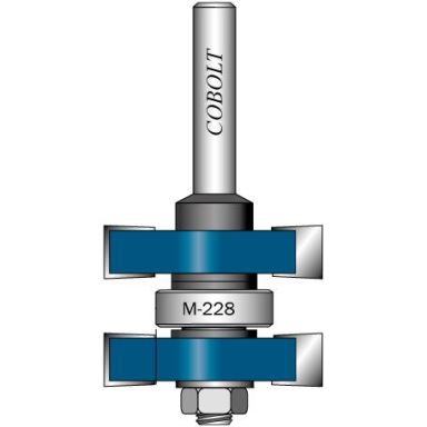 Cobolt 213-9100 Ponttijyrsin ohjainlaakerilla, puutavaran maks. paksuus 30 mm