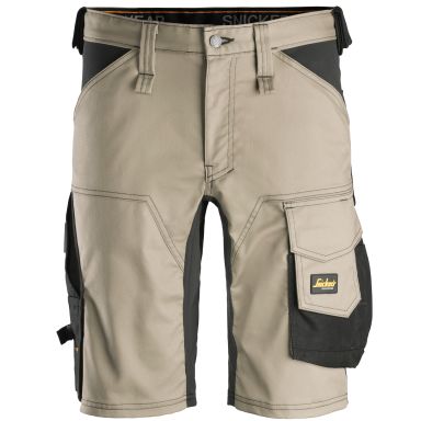 Snickers Workwear 6143 AllroundWork Shortsit khaki/musta