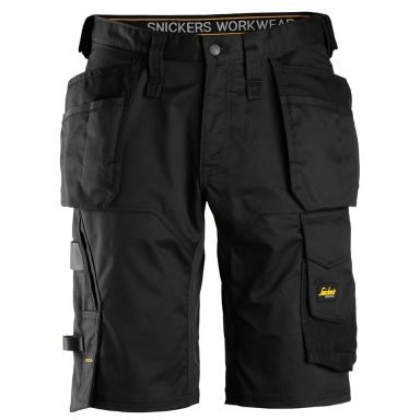 Snickers Workwear 6151 AllroundWork Shortsit musta