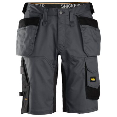 Snickers Workwear 6151 AllroundWork Shorts stålgrå/svart
