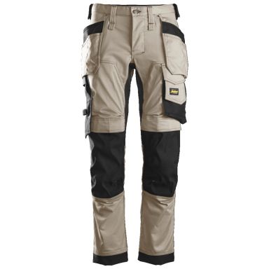 Snickers Workwear 6241 AllroundWork Arbeidsbukse khaki, strekk