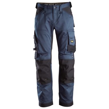 Snickers Workwear 6351 AllroundWork Työhousut laivastonsininen/musta