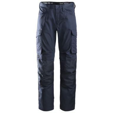Snickers Workwear 6801 Arbetsbyxa marinblå, knäskyddsficka