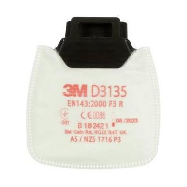 3M Secure Click D3135 Partikelfilter P3 R, till 800-serien