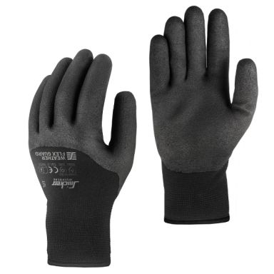 Snickers Workwear 9325 Weather Flex Guard Handske svart/svart