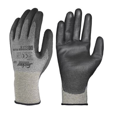 Snickers Workwear 9326 Power Flex Hanske steingrå/svart