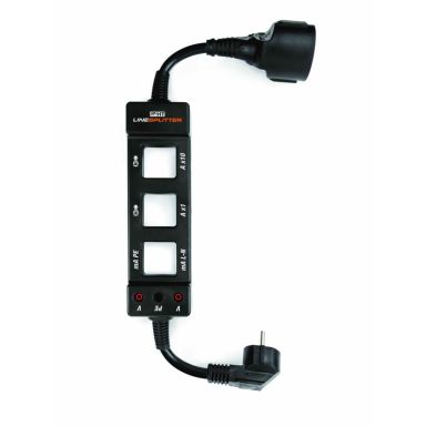 HT Instruments Line Splitter Schucko Mätadapter