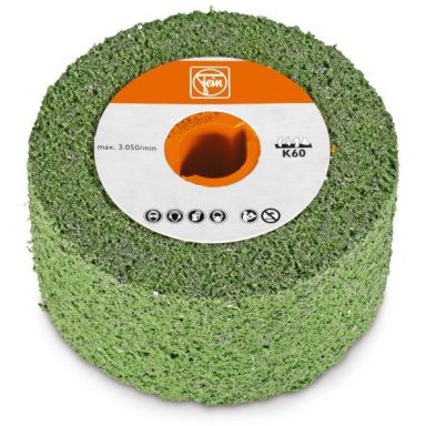 Fein 63721054010 Slipvals elastisk, hål 19 mm