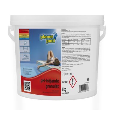 Planet Pool Höjer pH Granulat pH-forhøjelse, 3 kg