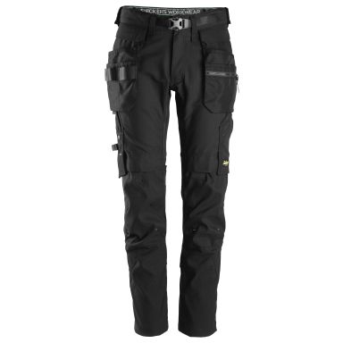 Snickers Workwear 6972 FlexiWork Arbeidsbukse svart, med stretch