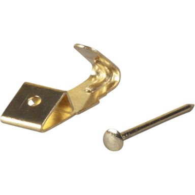 ESSVE 511523 Messingkrok messing, inkl. spiker