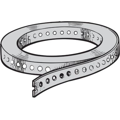 ESSVE 396660201 Bandjärn 25 x 1 mm, Ø4,4 mm