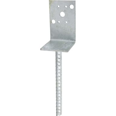 ESSVE 951651 Stolpsko 75 x70 x 110 x 4 mm, typ L, förzinkad