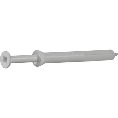 ESSVE 304793 Spikplugg 5 mm Ø, vit, försänkt