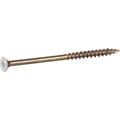 ESSVE 558155 Sokkelskrue 3,4 mm Ø, hvitlakkert, PH2