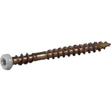 ESSVE 555642 Sokkelskrue 3,9 mm Ø, hvitlakkert, TX10