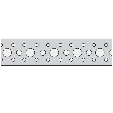 ESSVE 396660300 Popnaglebånd 25 x 0,9 mm, 10 meter