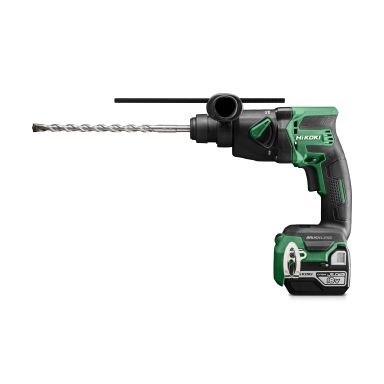 HiKOKI DH18DPB Borhammer med 5,0 Ah batterier og lader