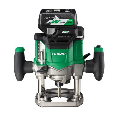 HiKOKI M3612DA Överhandsfräs med batterier och laddare