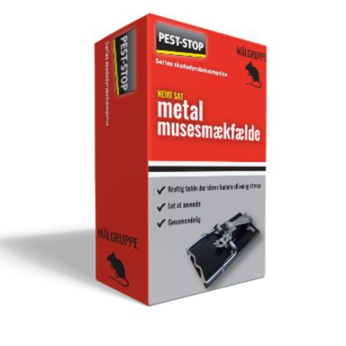 Pest-Stop 2404 Musefælde metal
