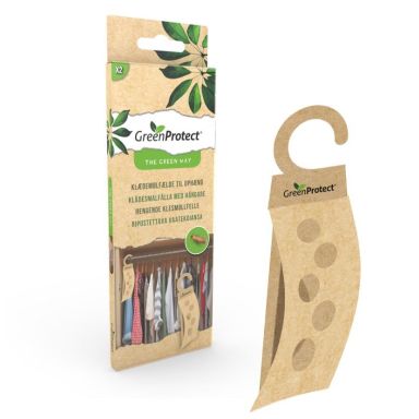 Green Protect 23623 Insektsfälla för klädesmal, 2-pack, hängande