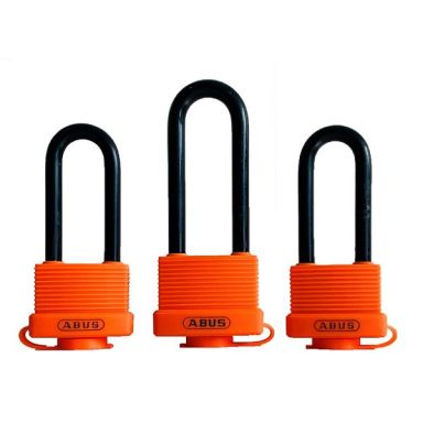 ABUS AquaSafe70IB Hänglås rostfritt, lika låsning, 3-pack