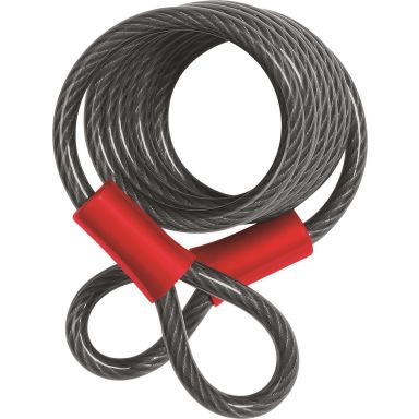 ABUS 1850/185 Cobra Låsvajer med öglor, 185 cm