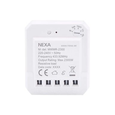 Nexa MWMR-2300 Himmenninvastaanotin on/off, System Nexa