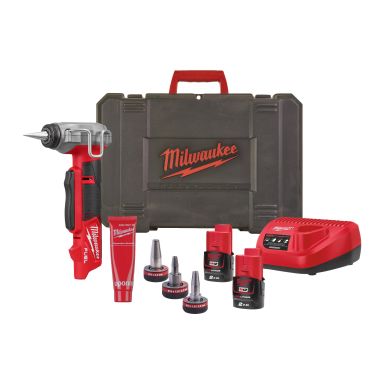 Milwaukee M12 FPXP-I06202C Rörexpander med batteri och laddare