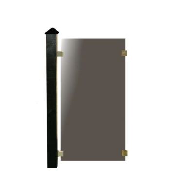 Hortus 116-057 Tilläggsmodul till glasstaketset, rökfärgat