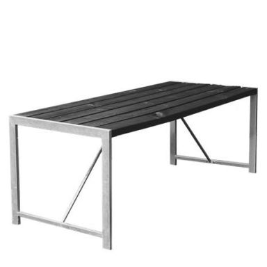 Hortus 801-095 Bord H-modell, svart