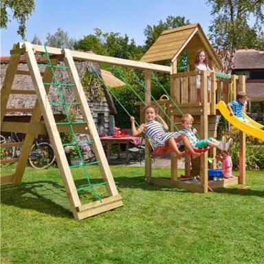 Jungle Gym Cubby Lektorn med klättermodul