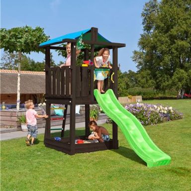 Jungle Gym Hut Lektorn med rutschkana