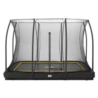 Salta Comfort Edition Inground Trampolin svart, med säkerhetsnät
