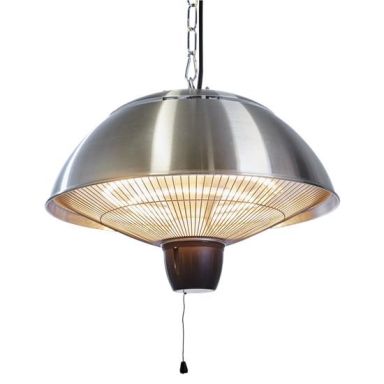 Hortus 211-305 Terrassvärmare hängande, 600/1500 W, silver