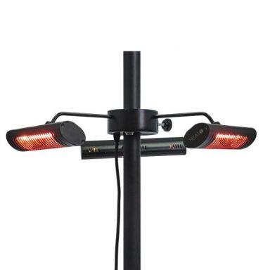 HEAT1 ECO High-line Terrassvärmare 3 x 670 W, svart