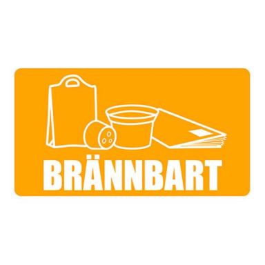 UniGraphics 3124124 Dekal brännbart, 180 x 100 mm
