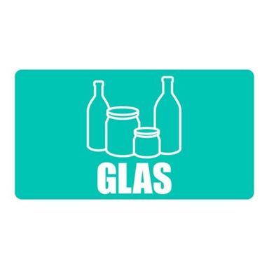 UniGraphics 3124125 Dekal glas, 180 x 100 mm