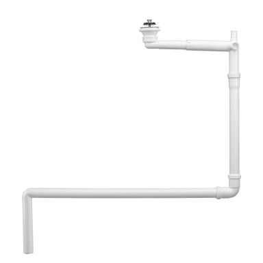Contura 0406425 Utloppsrör för tvättbänk, komplett