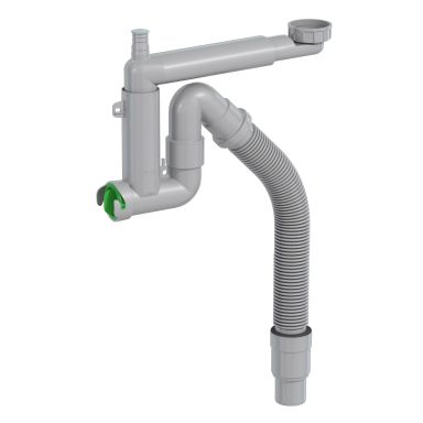Intra Smartloc S-0 Vattenlås utan bottenventil, enkelt