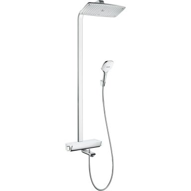 Hansgrohe Raindance E Showerpipe 361 Takdusjsett krom/hvit, 150 C/C