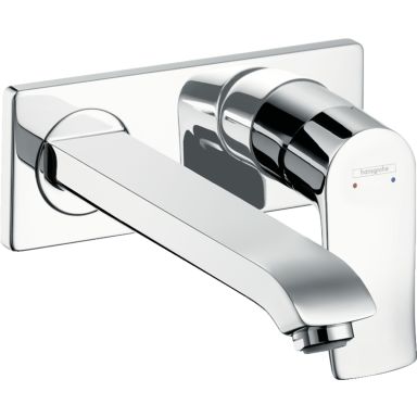 Hansgrohe Metris Tvättställsblandare krom, för inbyggnad