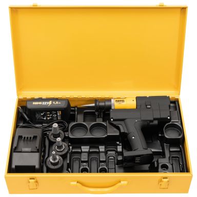 REMS Akku-Ex-Press P-CEF 22 V Expanderverktyg med batteri och laddare